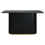 Modern Black Counter Table for Dining Room.