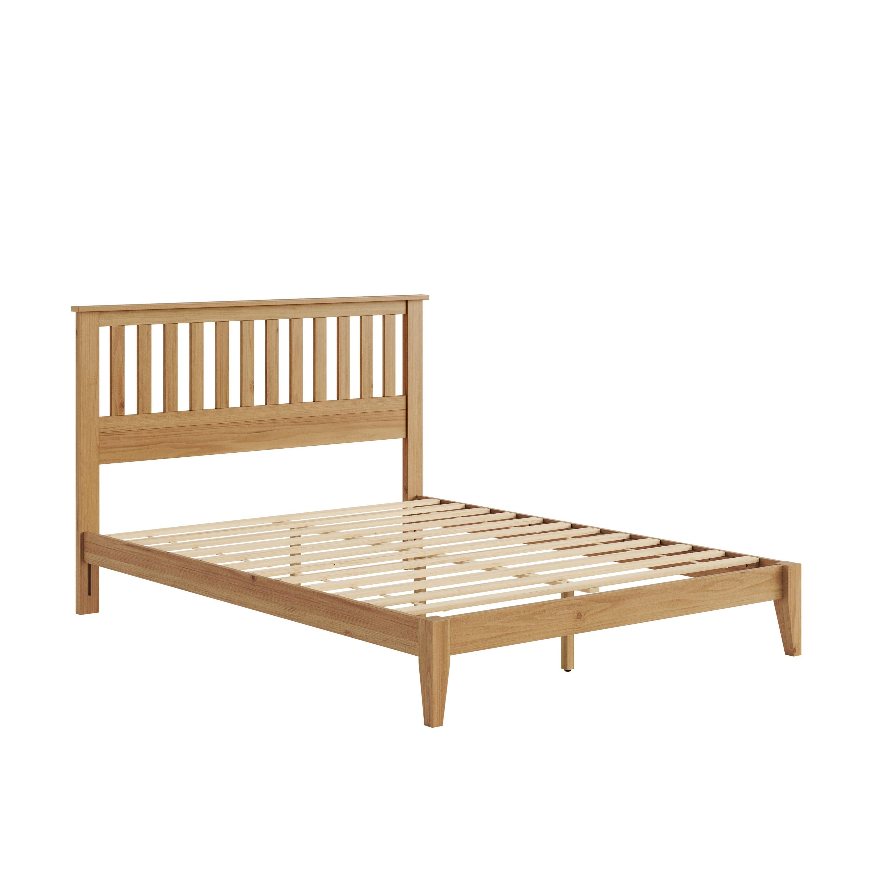 Malinda Mission Style Queen Panel Bed for Modern Spaces.