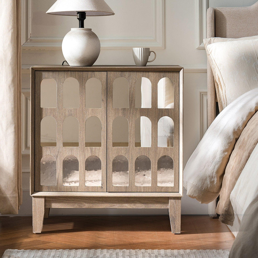 Mid Century Modern Sideboard Buffet with Storage.