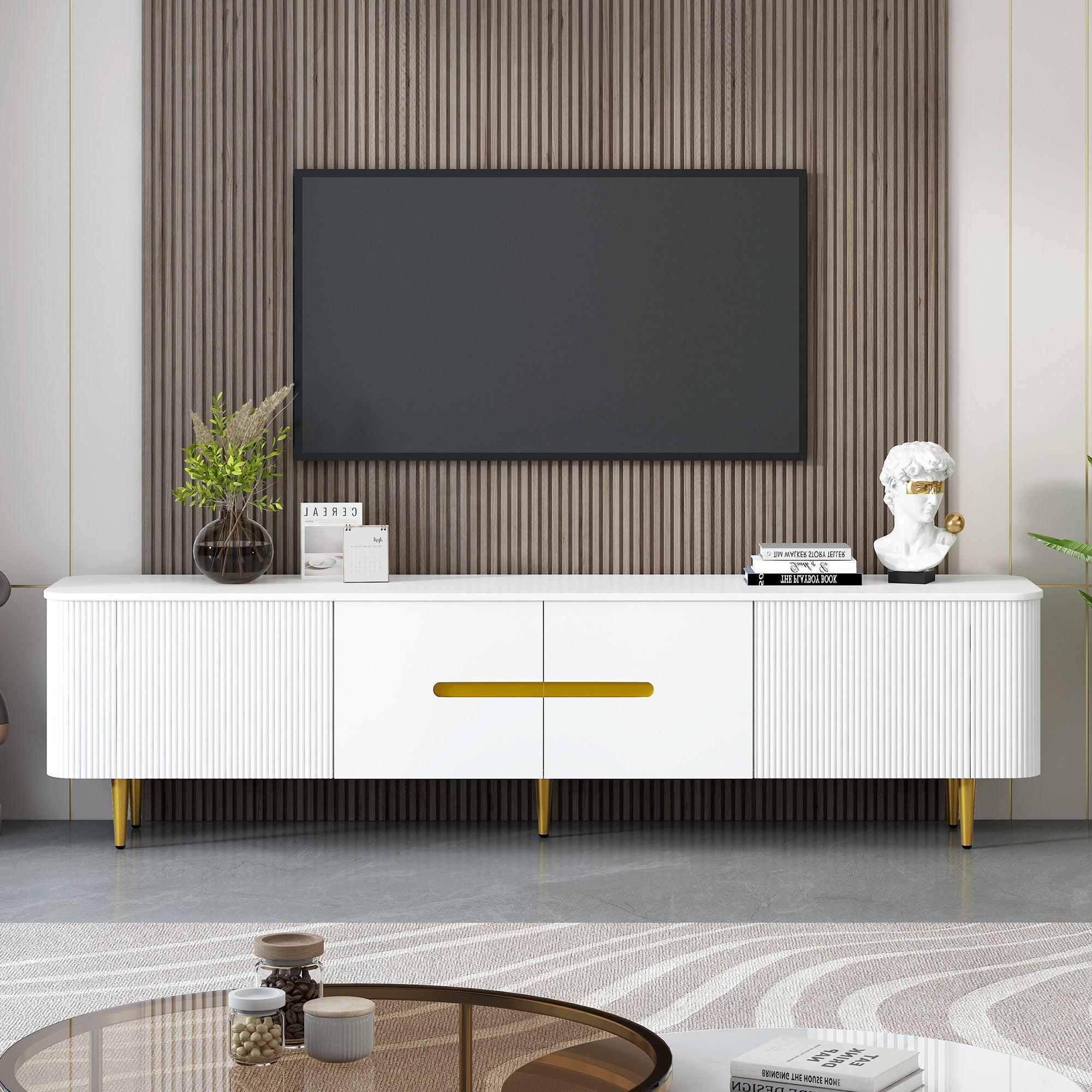 78.7'' Minimalist TV Stand for 85 Inch TVs.