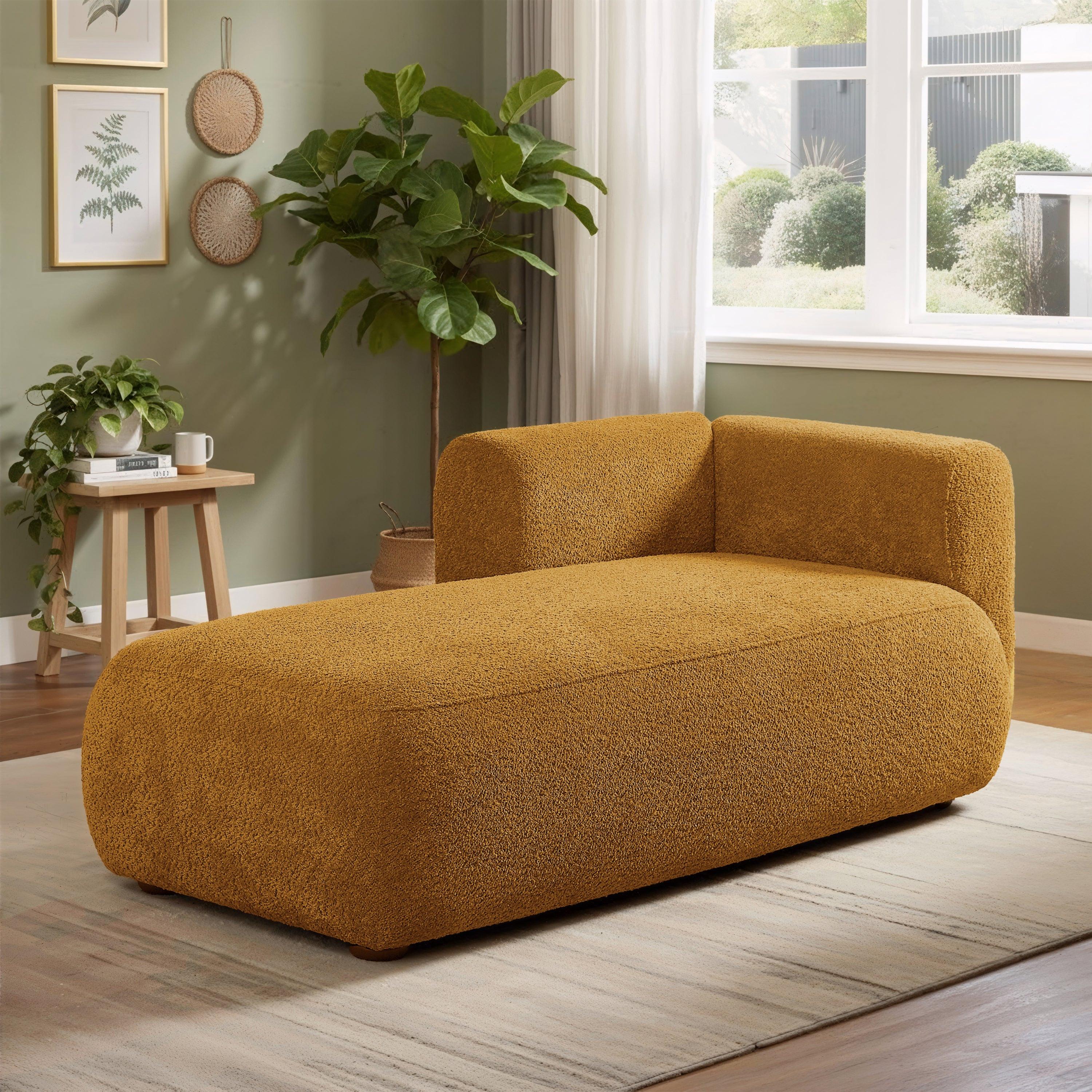 Upholstered Chaise Lounge for Comfort and Style.