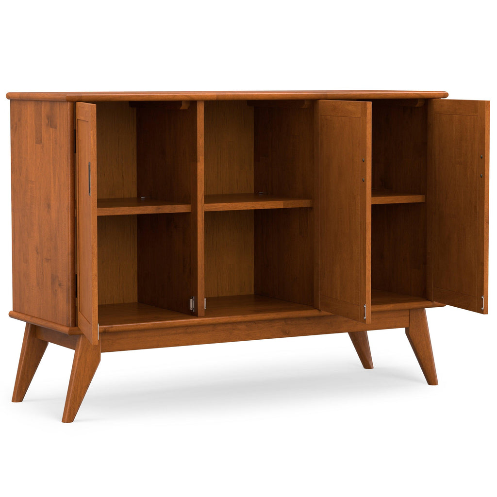 Draper Mid Century 3 Door Sideboard with Storage.