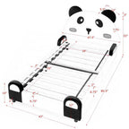 Twin Size Panda Kids Bed with Soft Padded Edges.