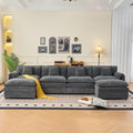 Modular Sectional Sofa - Oversized Comfortable U-Shaped Couch.