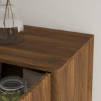 Wood Buffet Cabinet with Storage for Modern Interiors.
