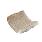 Modular L Shape Sofa: No-Assembly, Velvet Brown 4-Seater.