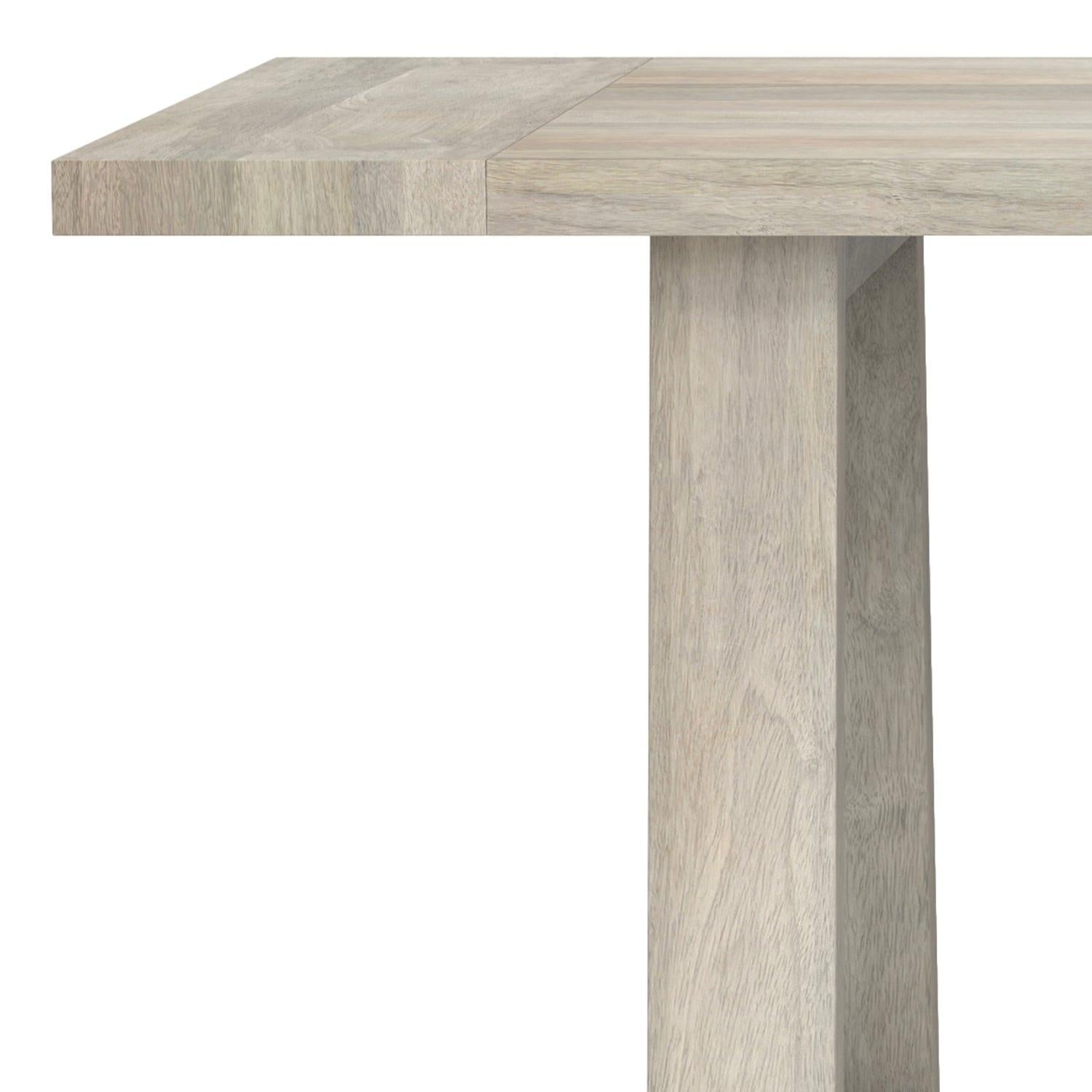 Solid Mango Wood Dining Table - Whitley Collection.