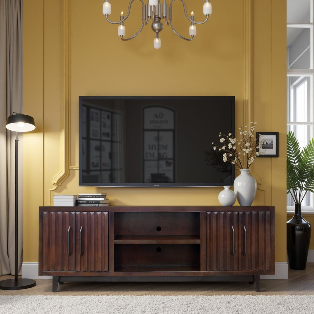 Radiance 75 inch TV Stand for TVs up to 85 inches