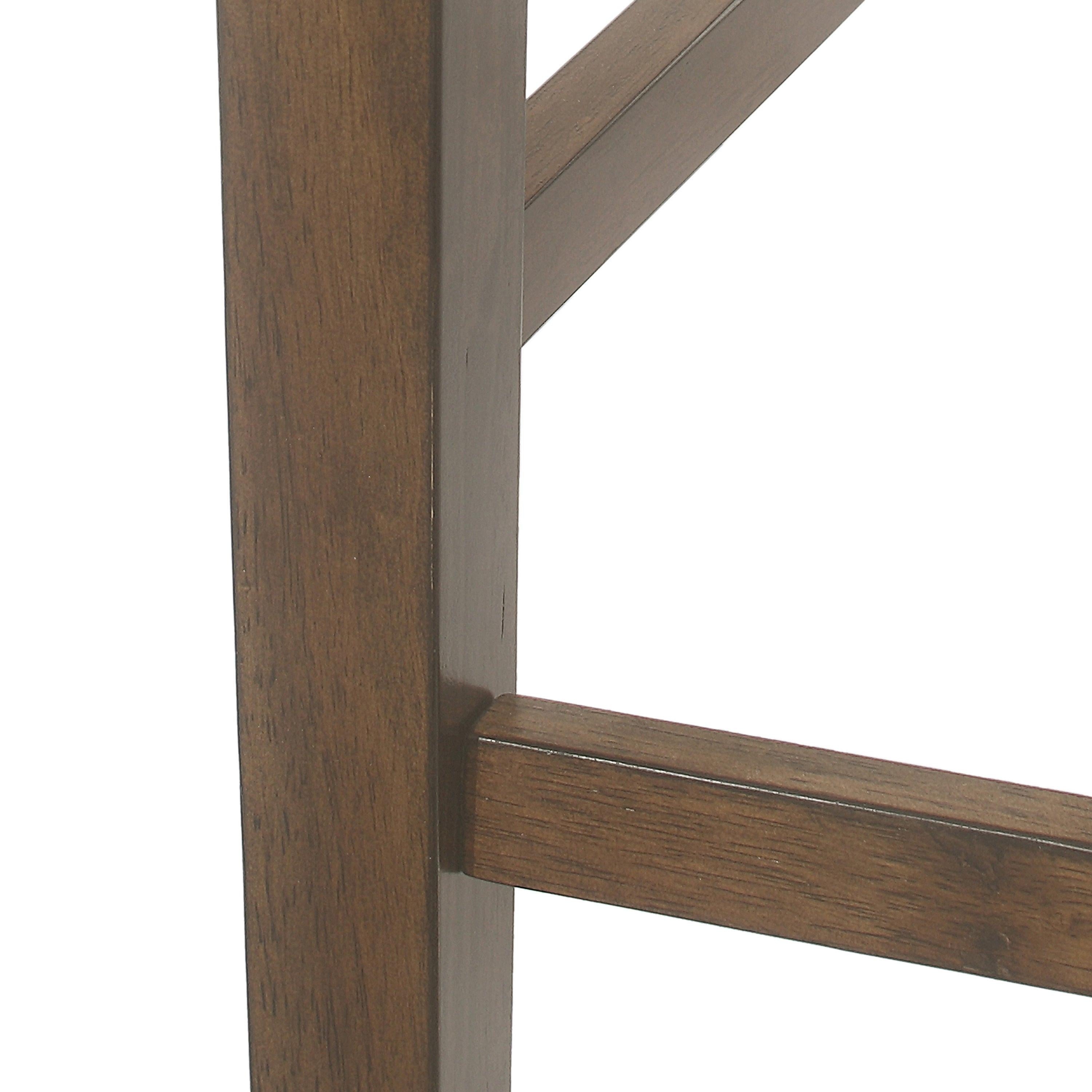 Farmhouse Counter Stools Set of 2 with X-Back Frame.