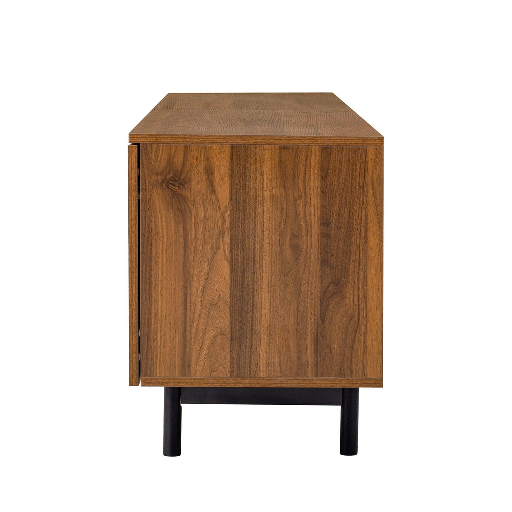 Modern TV Stand for 85 Inch TV with Cable Management.