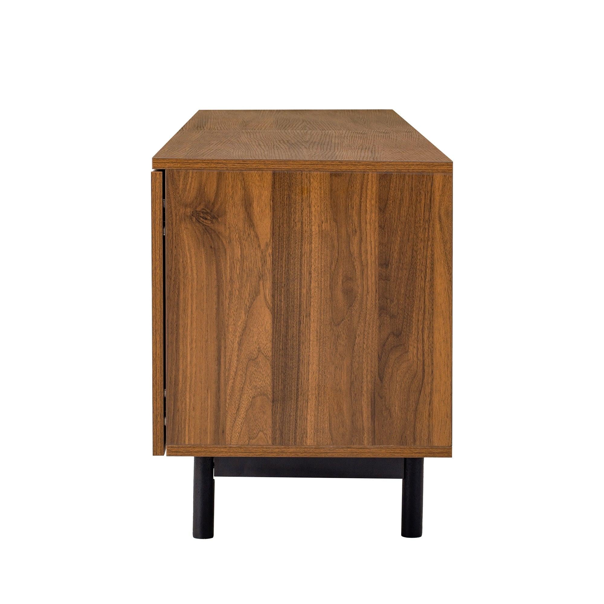 Modern TV Stand for 85 Inch TV with Cable Management.