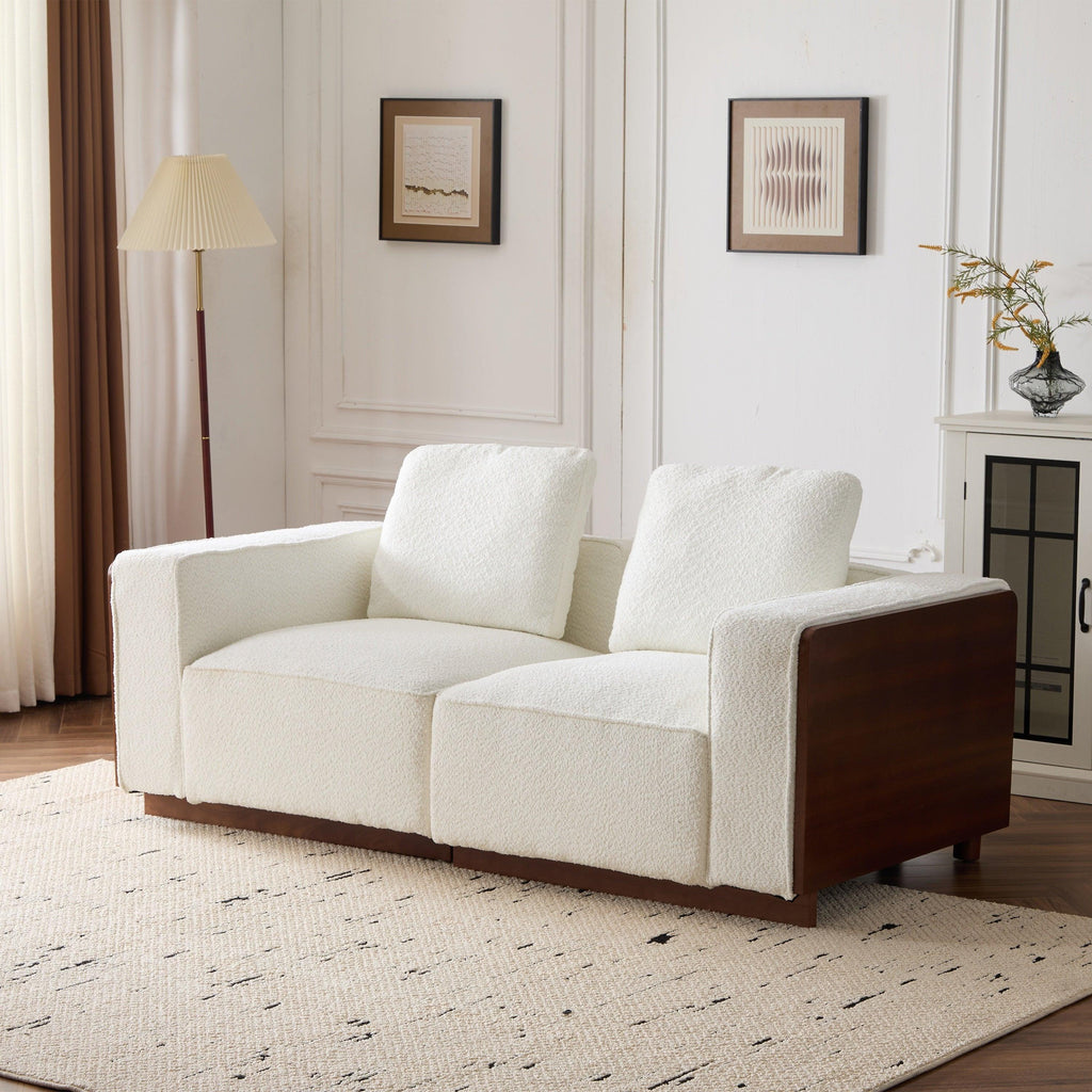 CHITA Modular Sectional Sofa 2-Seater in Beige.