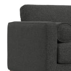 Morrison Arm Chair in Charcoal Grey Wood.
