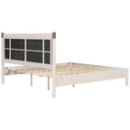 Solid Wood King Bed with Heavy Duty Support.