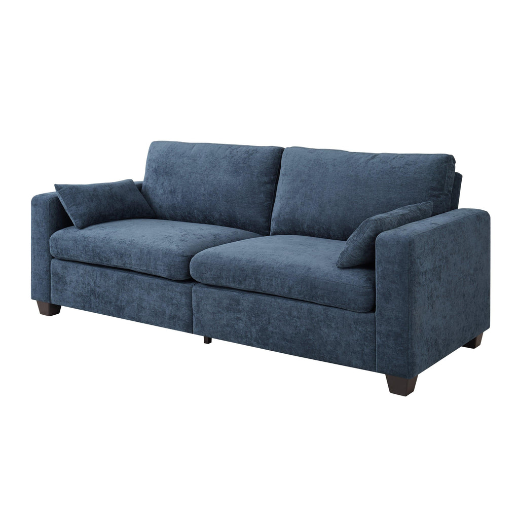 Modern Loveseat Sofa for Small Spaces with Removable Cover.