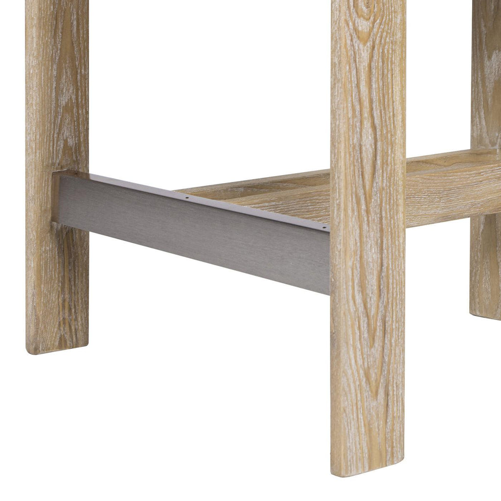 Millwick 26.5' Genuine Fur Counter Stool.