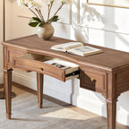 Dauphin 55' Executive Desk Rubber Wood with 3 Drawers.