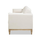 Knox 84' Modern Farmhouse Sofa French Beige Velvet.