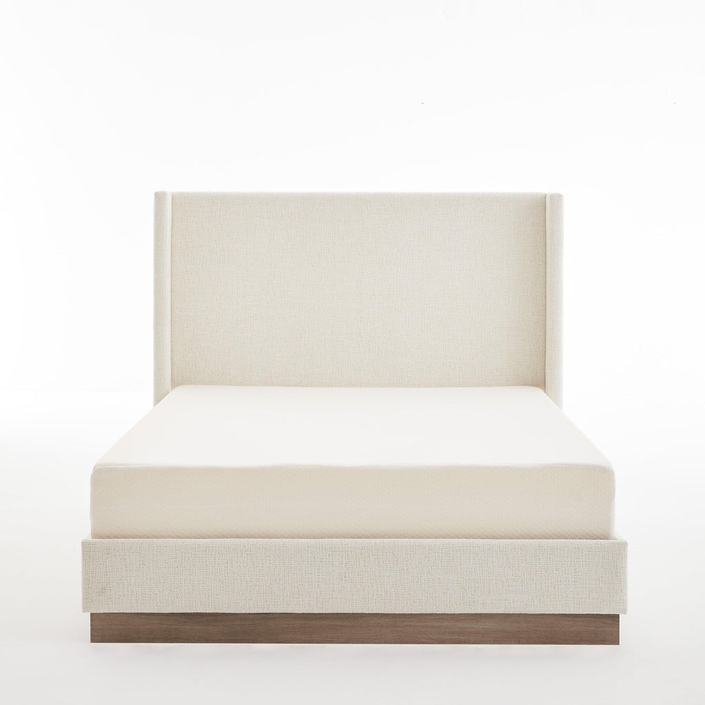 Hosford Upholstered Wingback Bed Queen Size.