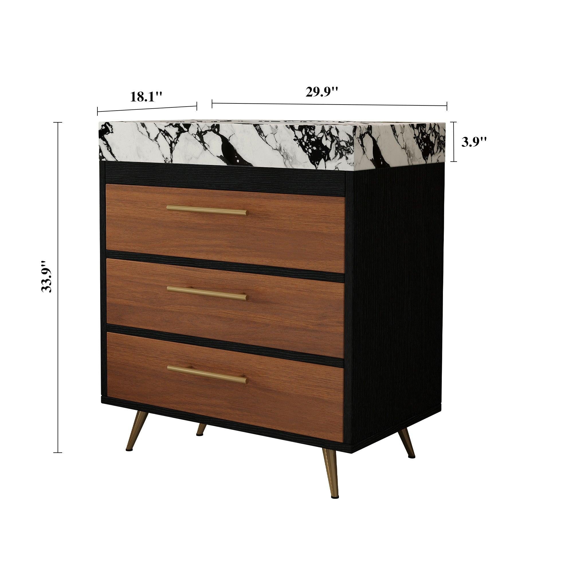Modern Free-Standing Bathroom Vanity with Ceramic Sink.