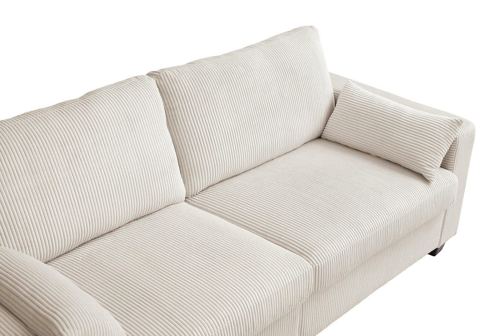 Removable Cover Loveseat Sofa for Small Spaces.