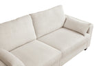 Removable Cover Loveseat Sofa for Small Spaces.