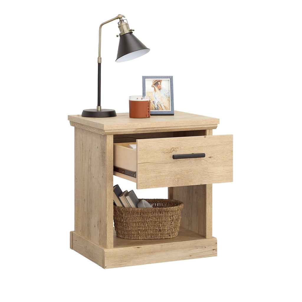 Night Stand, Brown finish.