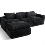 High-Resilience Boneless Sponge Sofa - Flexible Configurations.