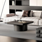 Modern Wood Nesting Coffee Table Set for Versatile Spaces.