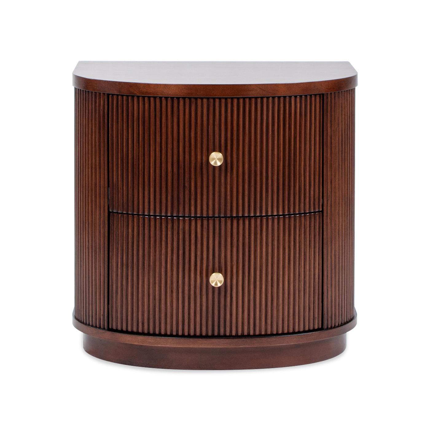 Valentine 24' Beech Wood Storage Side Table.
