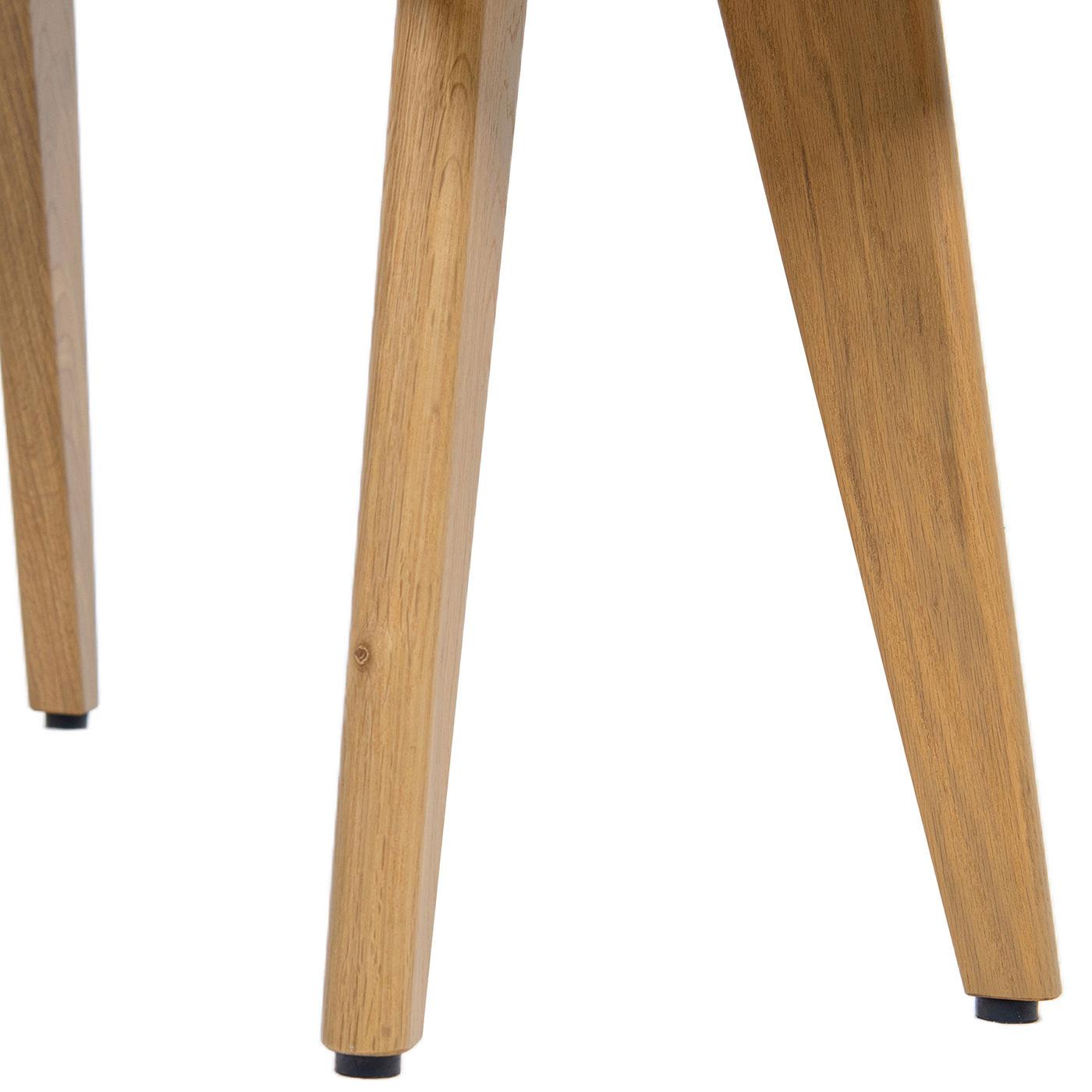 Capri 41.5' Solid Red Oak Wood Bench, Natural Brown Red Oak.