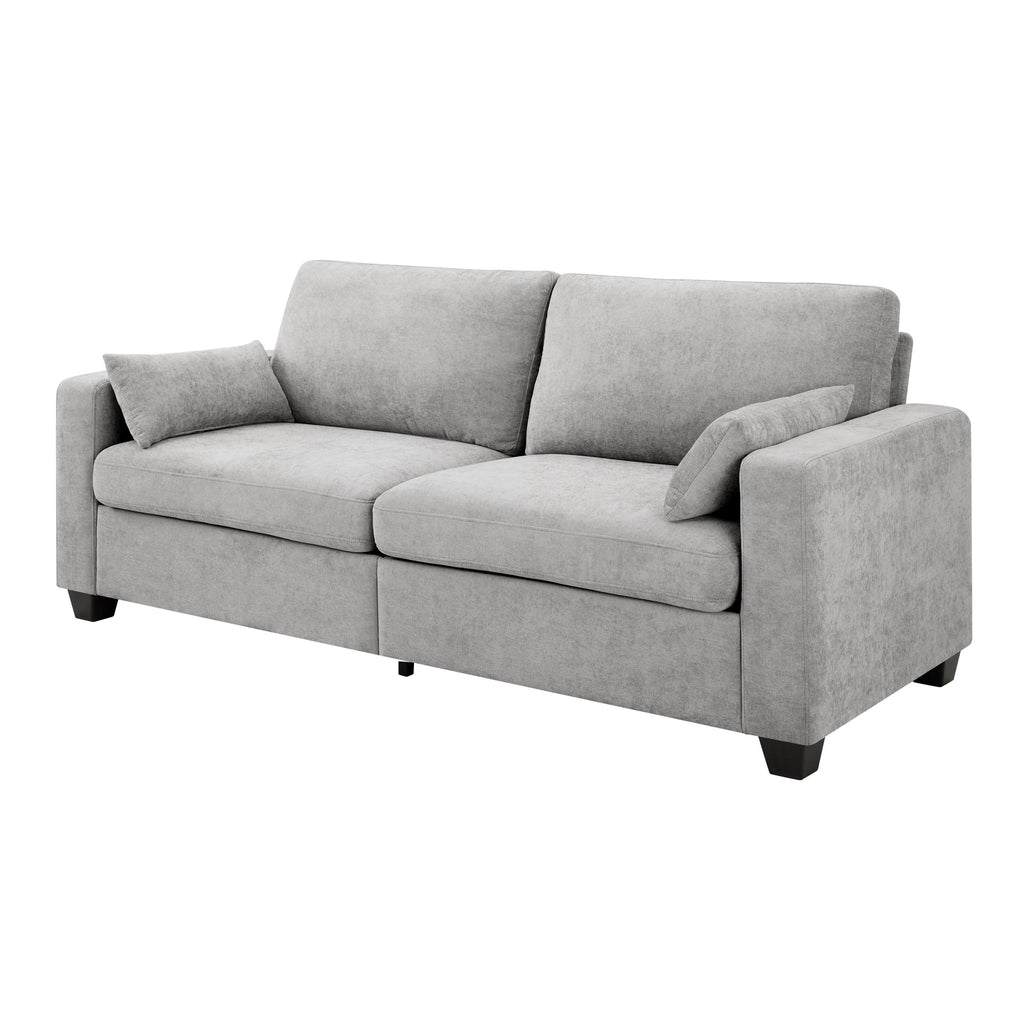 Modern Loveseat Sofa for Small Spaces with Removable Cover.