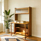 Bamboo Folding Table for Home Office - Multi-Functional Design.