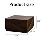 Modern Square Coffee Table for Living Room.