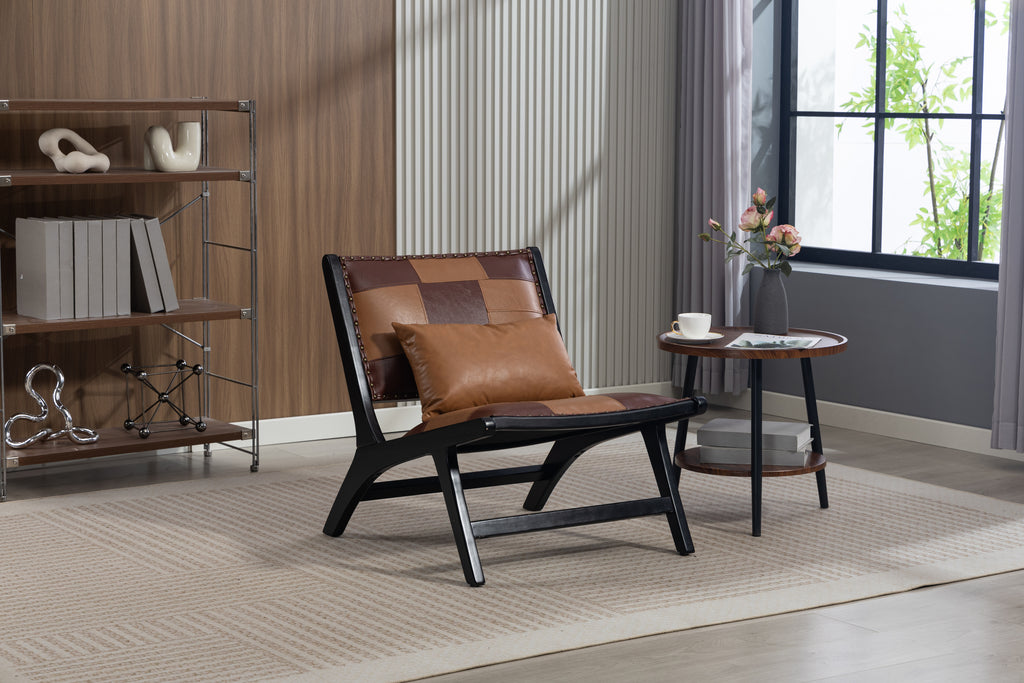 Modern Boho Accent Chairs for Living Room,Mid Century Lounge Chair,Side Chair Indoor