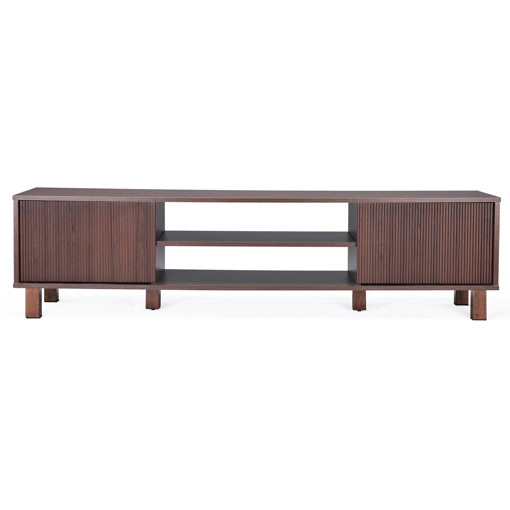 Modern TV Stand for 70 Inch TVs - Stylish Storage Center.