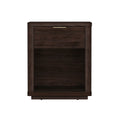 Evelyn 20' Nightstand in Brown (1-Drawer)