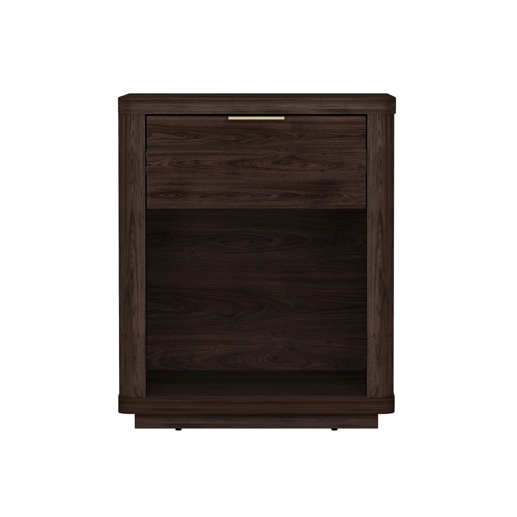 Evelyn 20' Nightstand in Brown (1-Drawer)