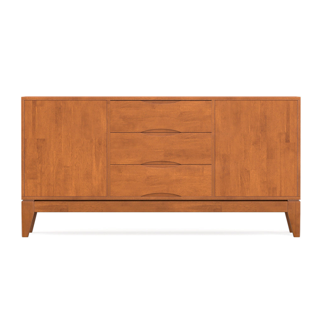 Harper Rubber Wood Sideboard Buffet for Storage.