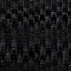 Close-up of black woven rattan texture on the Square End Table, emphasizing its detailed craftsmanship and durable material.