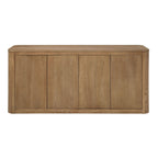 Shop Zoey Oak Server with Doors & Shelves.