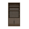 Rivington 40' Bookcase Cabinet in Walnut