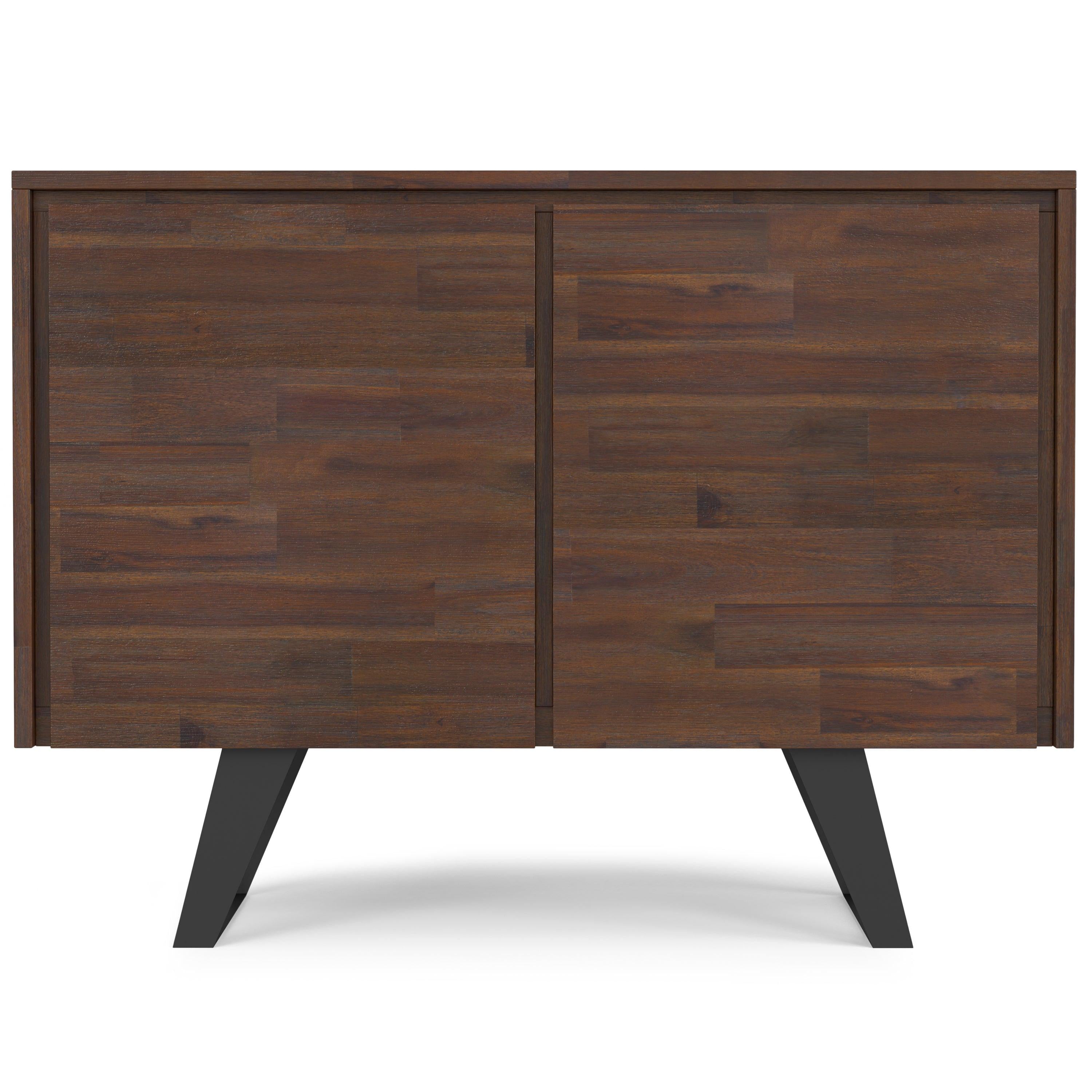 Acacia Wood Sideboard Buffet - Lowry 2 Door Storage.