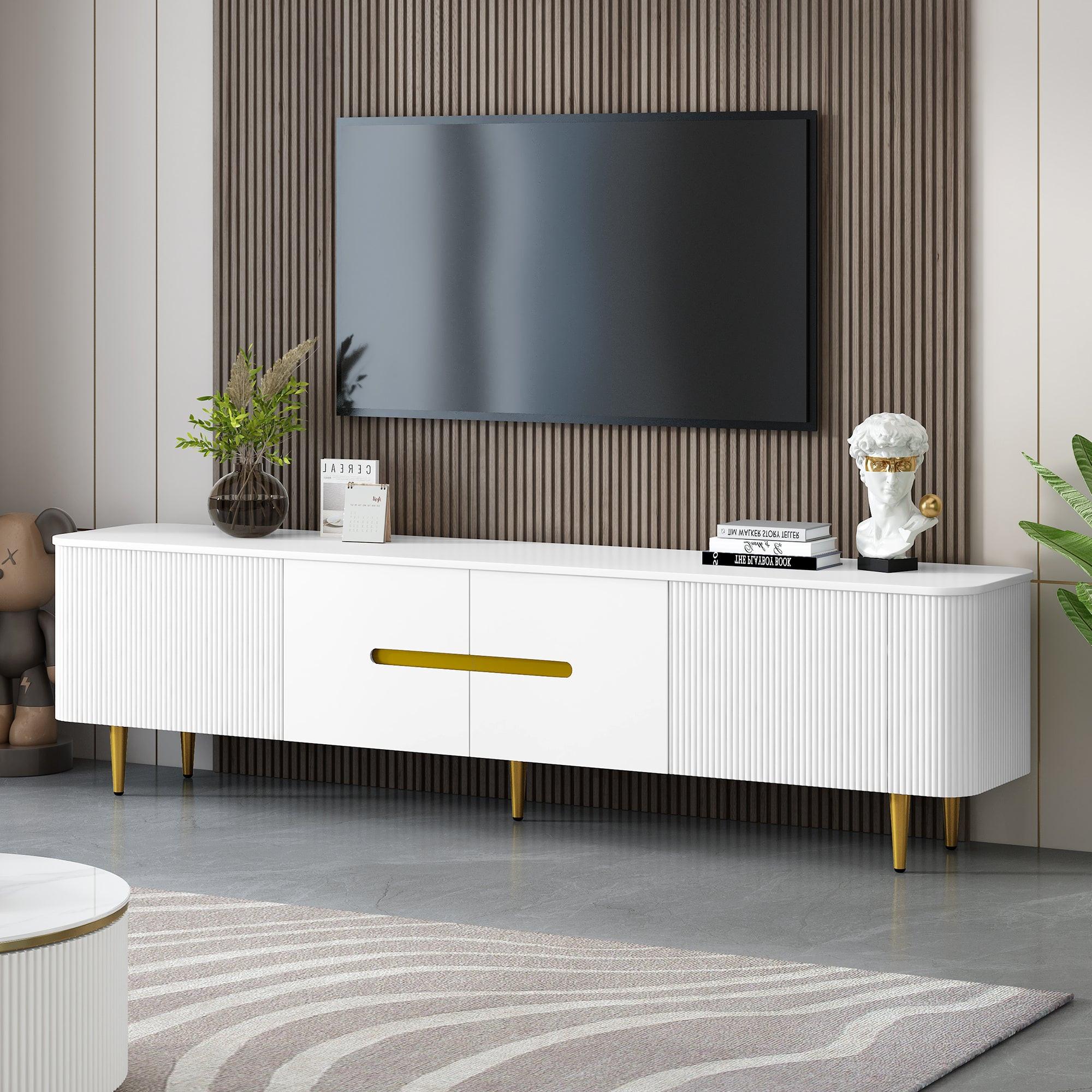 78.7'' Minimalist TV Stand for 85 Inch TVs.