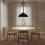 14 inch Diameter Integrated LED Black Pendant.