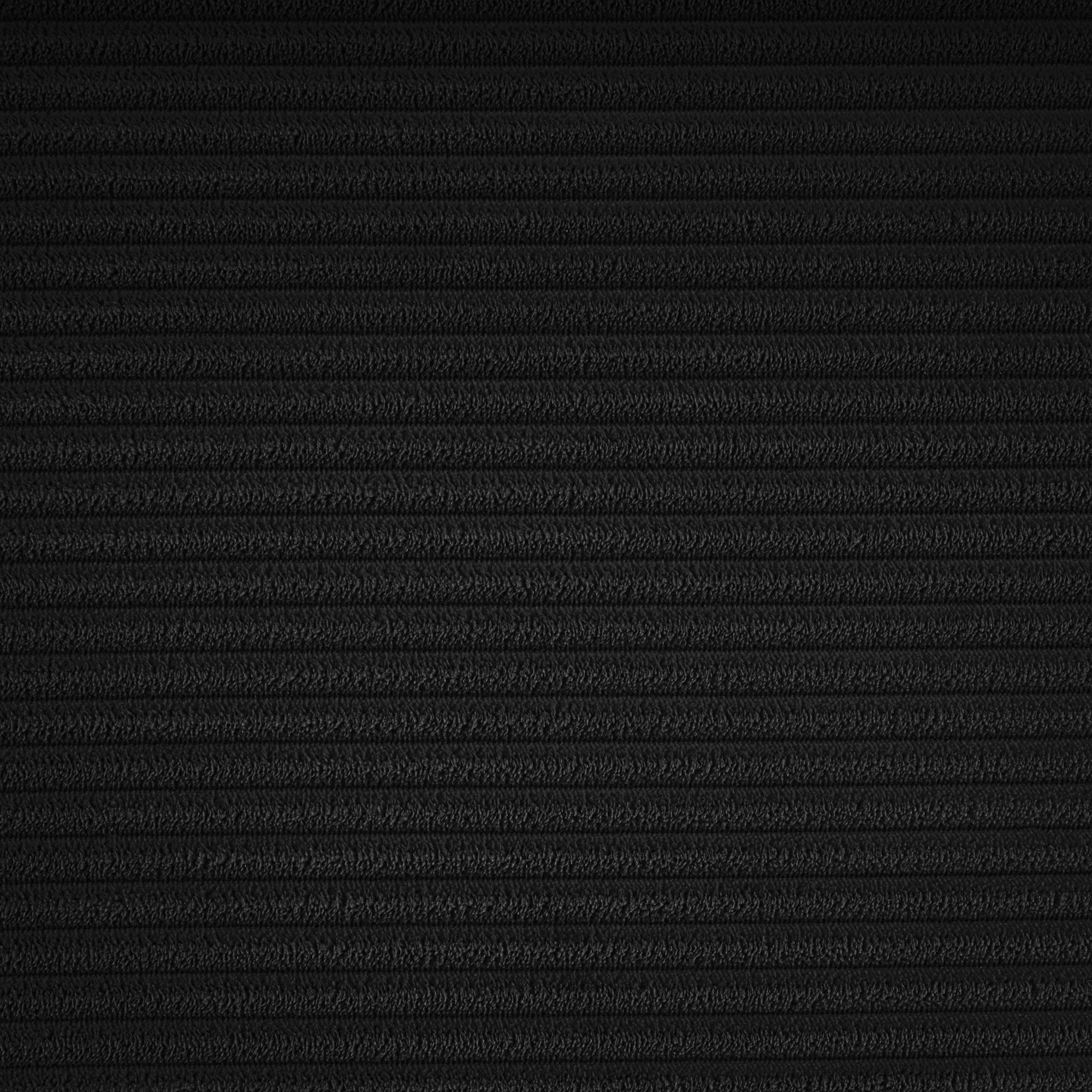 Oversized Double Chaise Lounge Sofa with USB Ports in Black Corduroy Fabric, 102.3' L x 60.6' W x 35' H, Deep Seat for Living Room