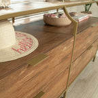 Dresser, Brown finish.