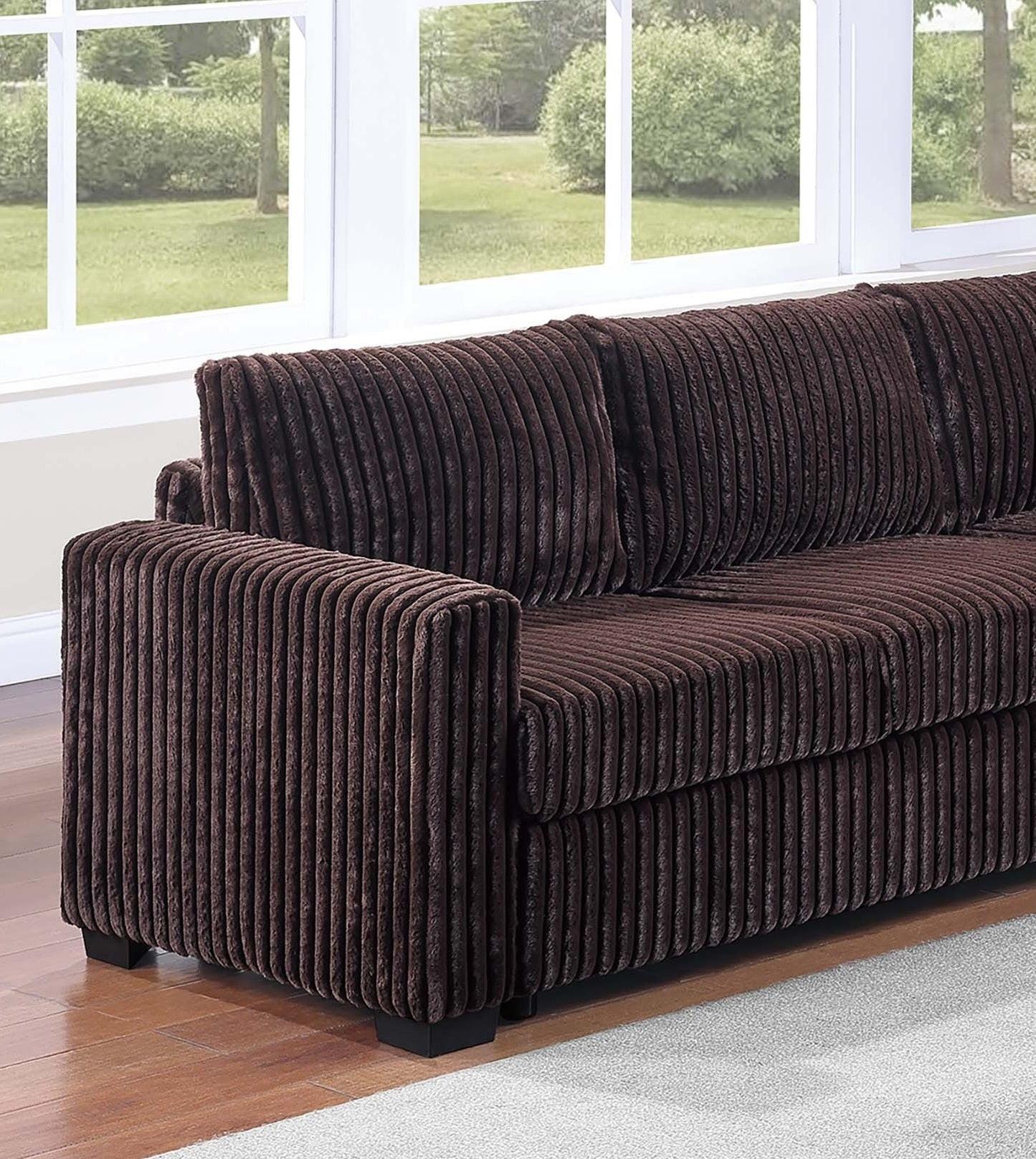 L-Shaped Sectional Set - Comfort and Style for Living Room.