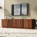 U-Can Modern Storage Cabinet with Marble Top and Rounded Corners