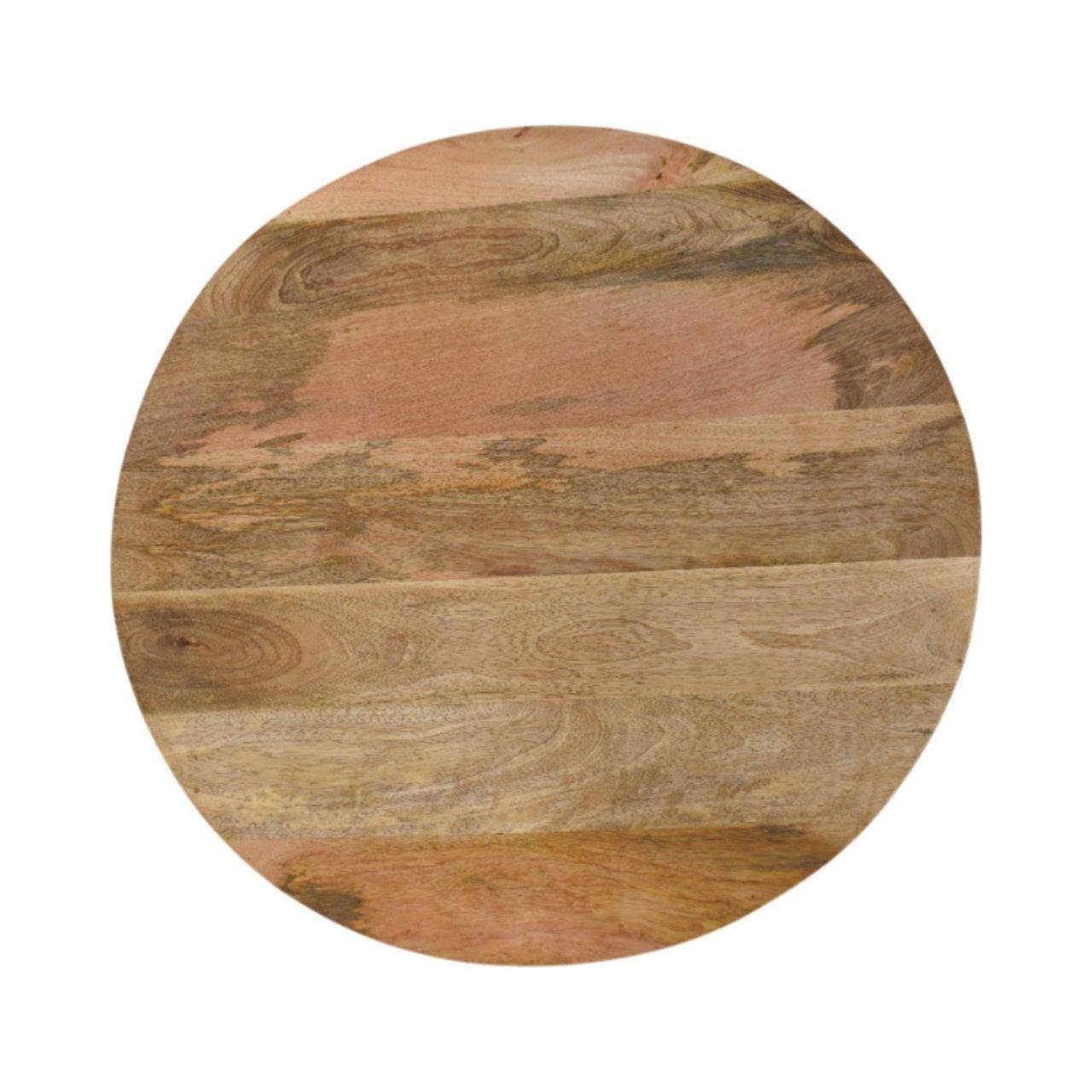 Solid Wood Coffee Table Larissa Round Design.